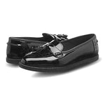 Harley Full Patent Black Leather School Shoes