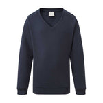 Classic V-Neck Sweatshirt navy