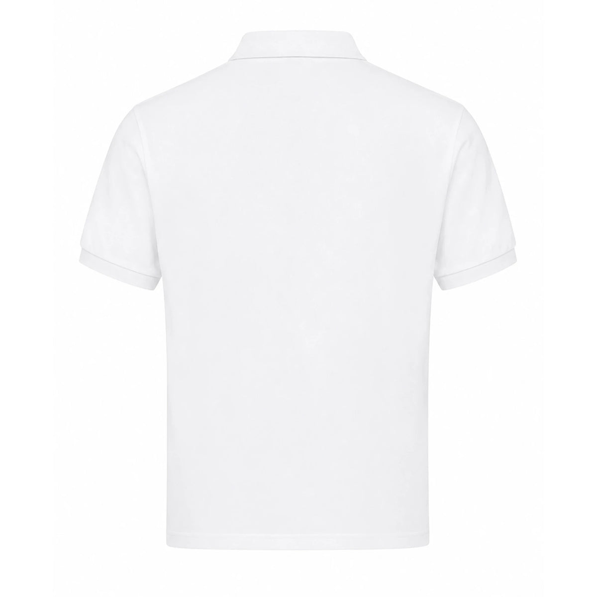 Rear view of the David Luke Schoolwear 100% Classic Pique Polo Shirt.