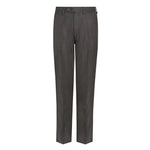 The Regular Fit Elastic Back Senior Boy’s Trousers DL943 in Charcoal.