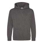 charcoal School Kids Hooded Sweatshirt