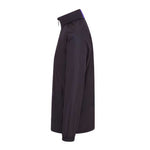 side view of iGen Showerproof Jacket Black/Purple