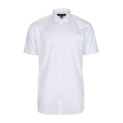 Unisex Short Sleeve School Shirt - Twin Pack white