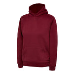 maroon School Uniform Hooded Sweatshirt