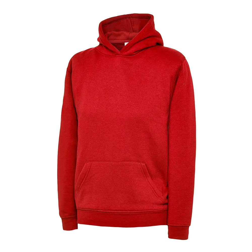 red School Uniform Hooded Sweatshirt