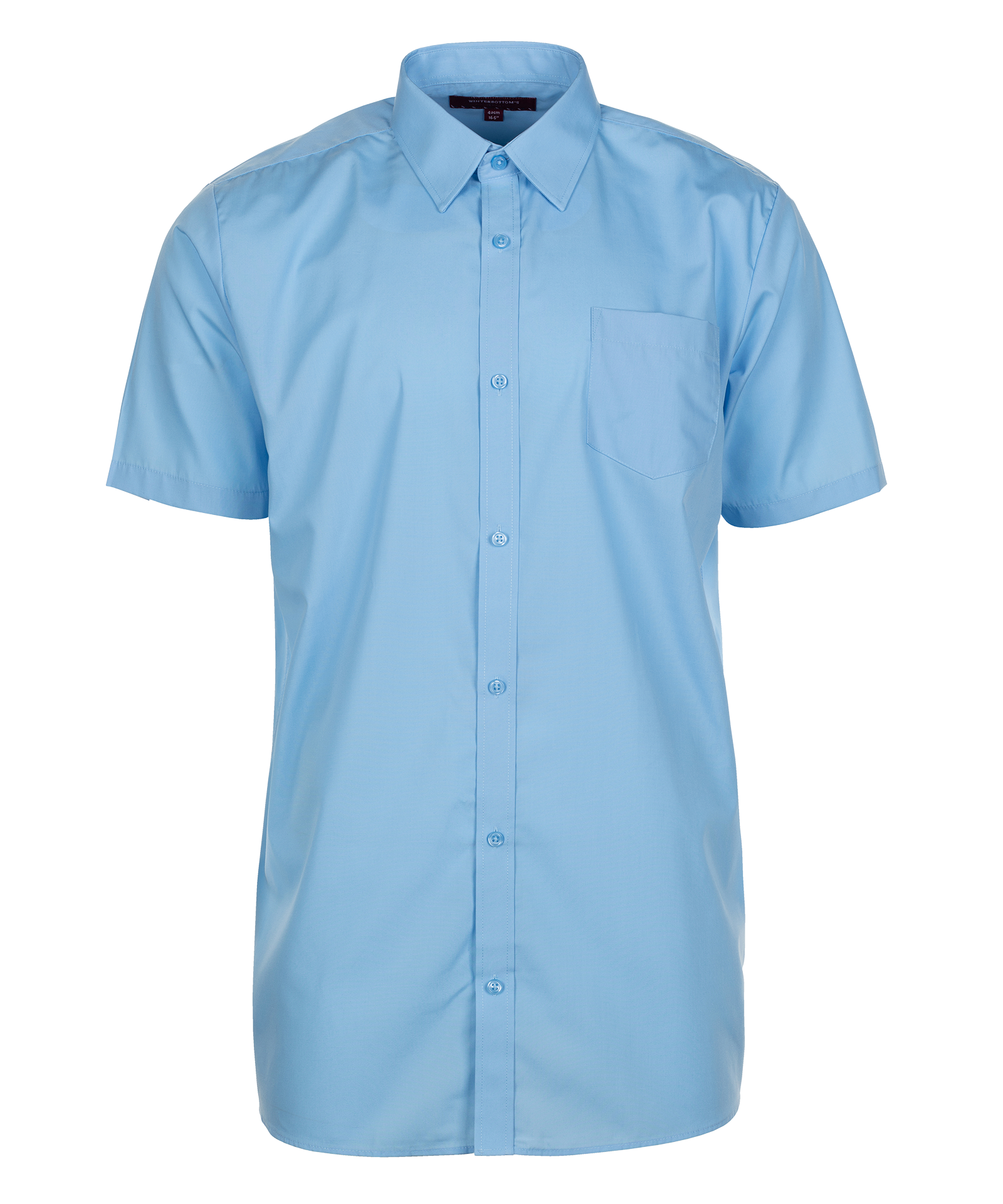 Unisex Short Sleeve School Shirt - Twin Pack
