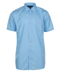 Unisex Short Sleeve School Shirt - Twin Pack